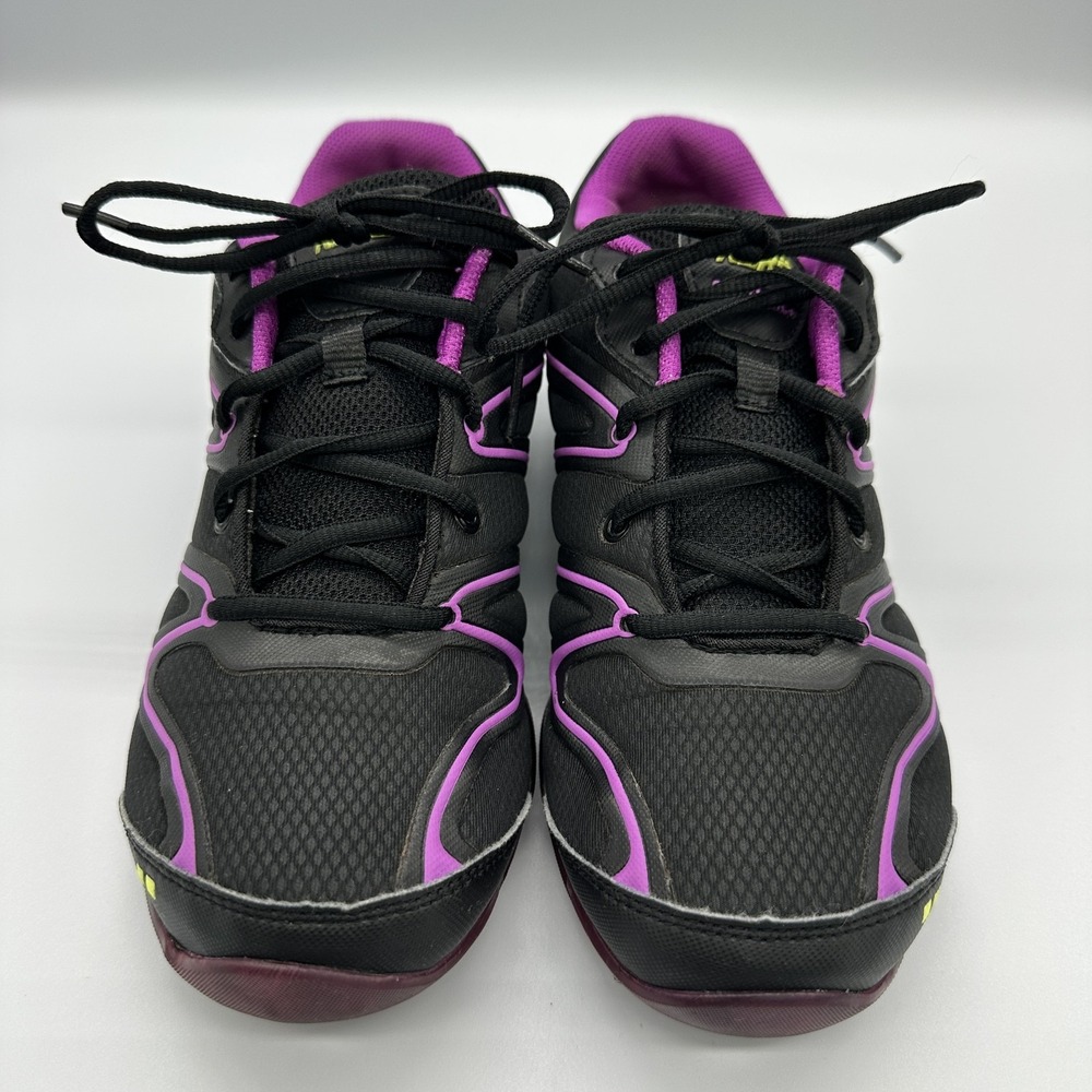 Ryka Rhythmic Low Shoes Womens Size 7 Black Purple Dance Sneakers K1847WBUK